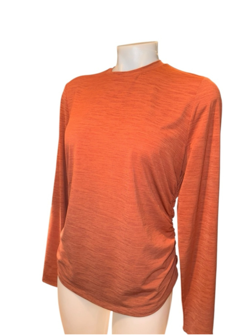 Women's CALIA Dark Orange Long Sleeve Tee M. Wm6 - Picture 2 of 4